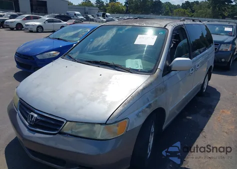 2003 Honda Odyssey Ex-L from USA, damaged, VIN 5FNRL18083B034329